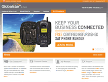 Tablet Screenshot of ca.globalstar.com